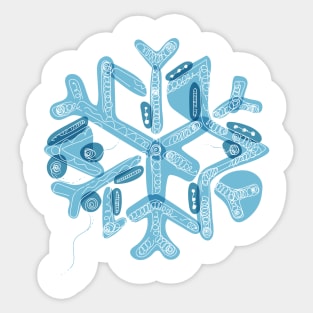 Snowflakes Sticker